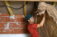 Old Kinnernie tapered roof insulation